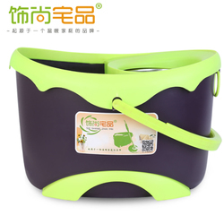雙驅(qū)動(dòng)手壓旋轉(zhuǎn)拖把桶 清潔神器，帥到?jīng)]朋友